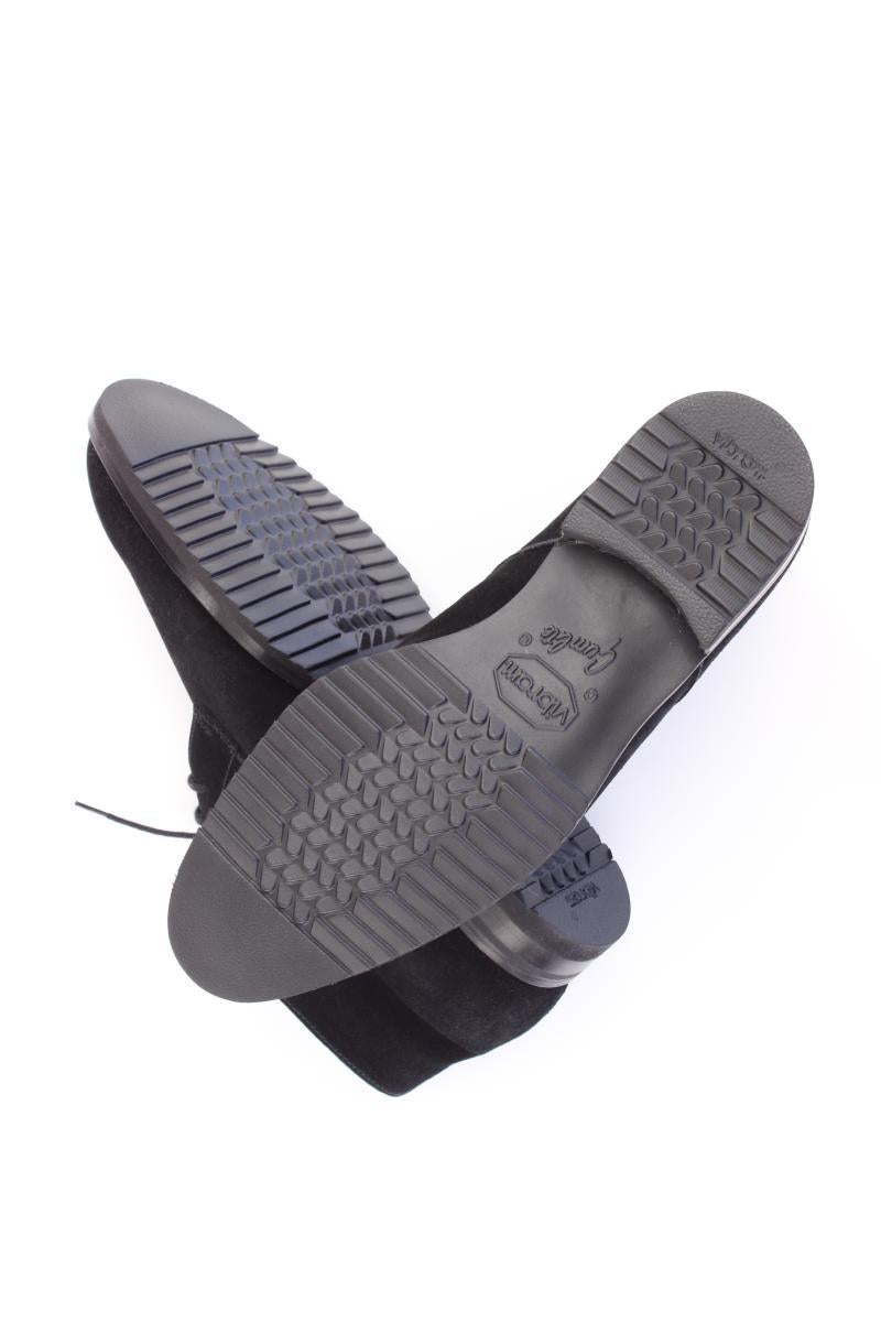 Gravati Halbschuhe gefüttert Gr. 8 für Herren Gr. 41 neuwertig schwarz aus Leder