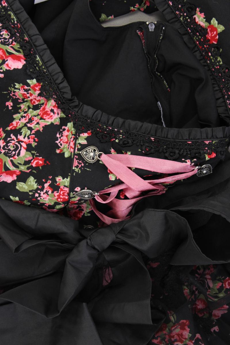 Edelnice Dirndl Gr. 46 mit Blumenmuster Ärmellos mehrfarbig