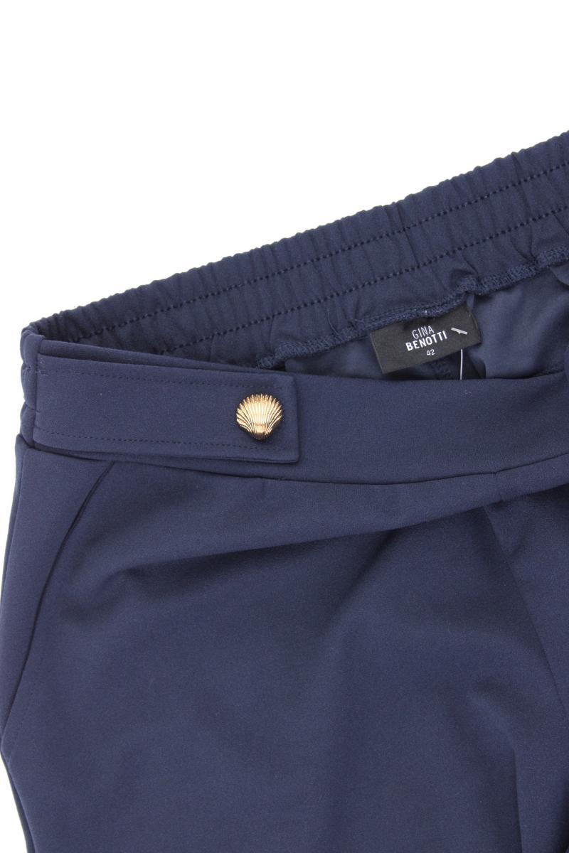 Gina Benotti Stoffhose Gr. 42 blau