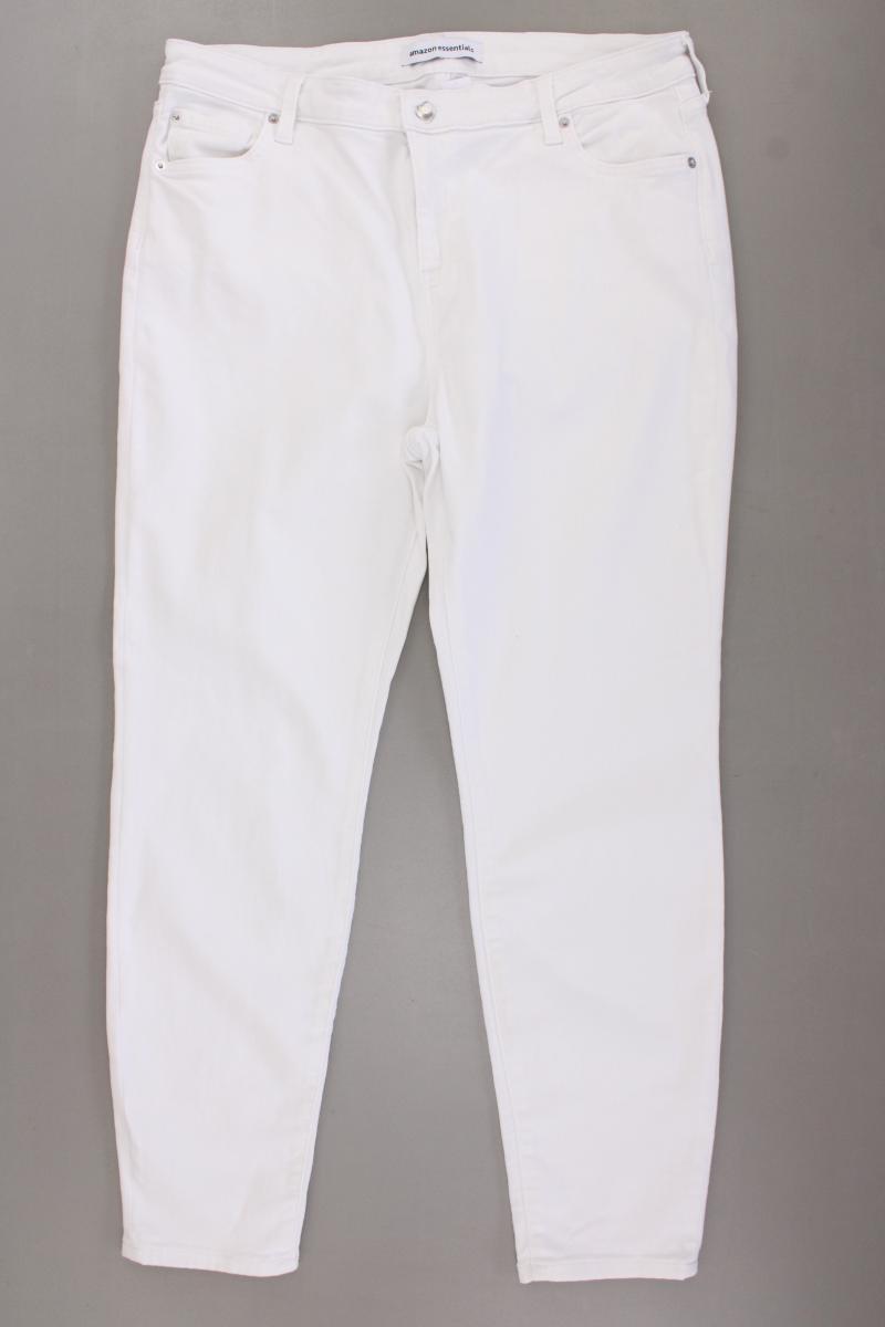 Amazon Skinny Jeans Gr. US 16 (XL) weiß