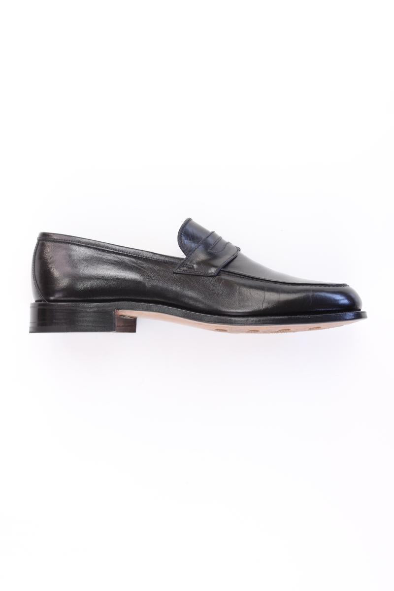 Gravati Loafers Halbschuhe Gr. 8,5 für Herren Gr. 41,5 schwarz aus Leder