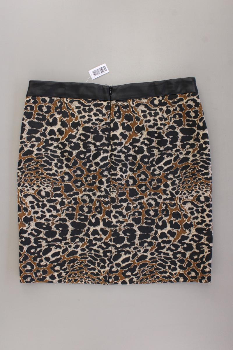 claudia sträter Rock Gr. 42 mit Tierdruck braun aus Polyester