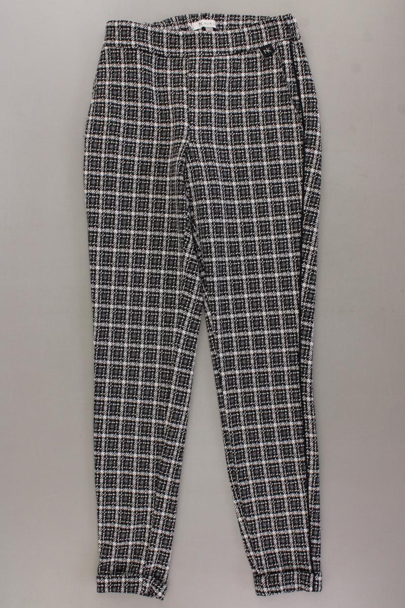 Nukus Stoffhose Gr. S kariert grau aus Viskose