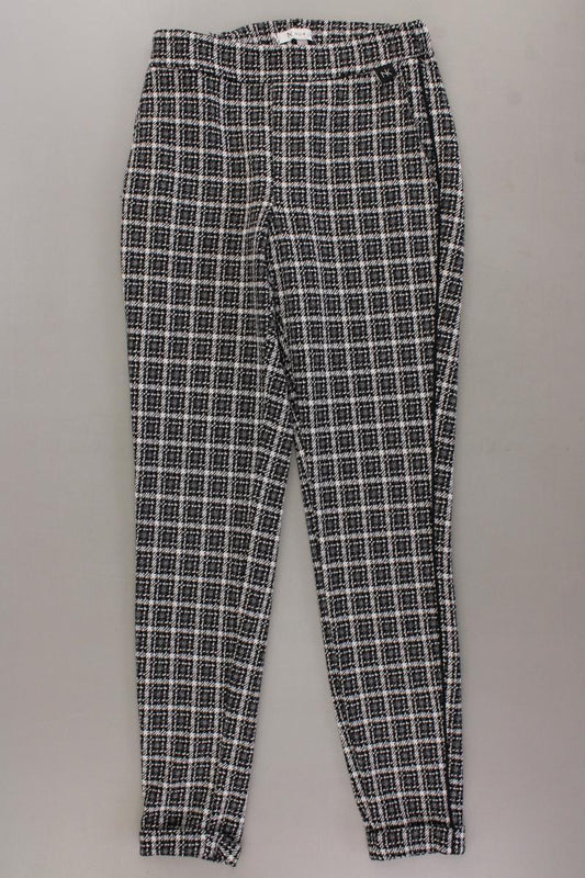 Nukus Stoffhose Gr. S kariert grau aus Viskose