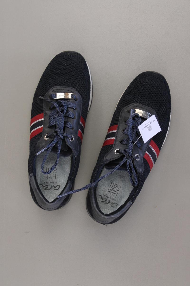 ara Sneaker Gr. 35 blau aus Leder