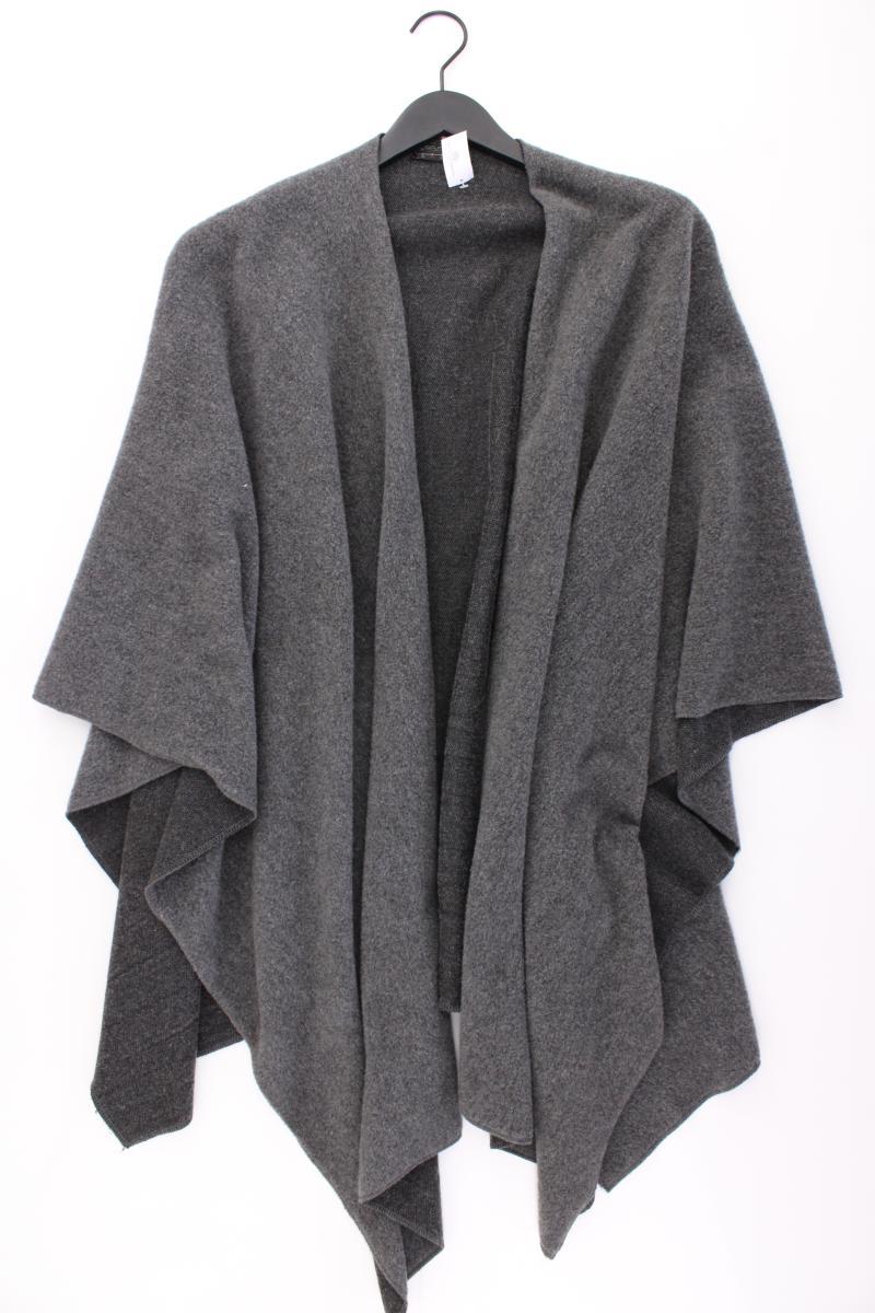 Passport Poncho Gr. M Weite Ärmel grau