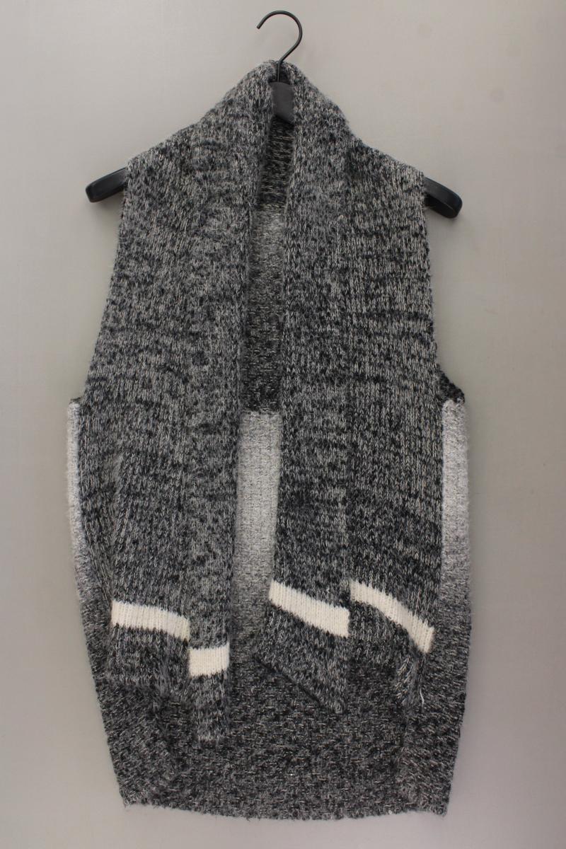 Wollweste Gr. OneSize grau aus Viskose