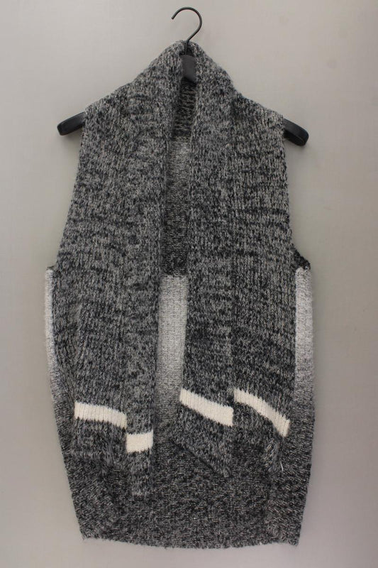 Wollweste Gr. OneSize grau aus Viskose