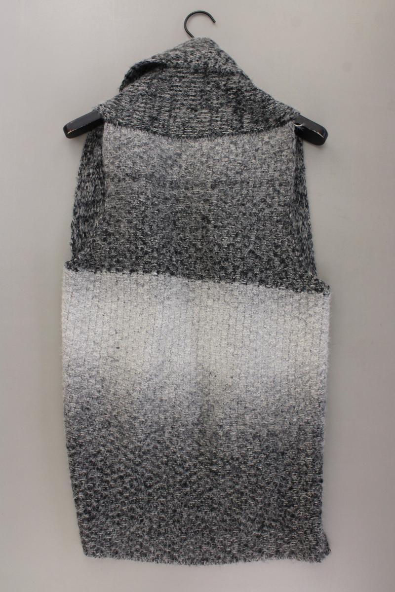 Wollweste Gr. OneSize grau aus Viskose