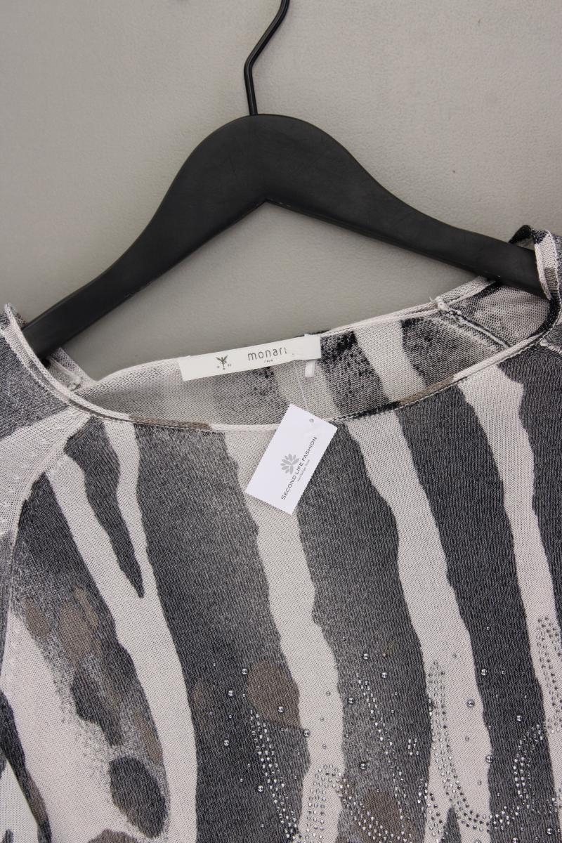 Monari Feinstrickpullover Gr. 40 mehrfarbig