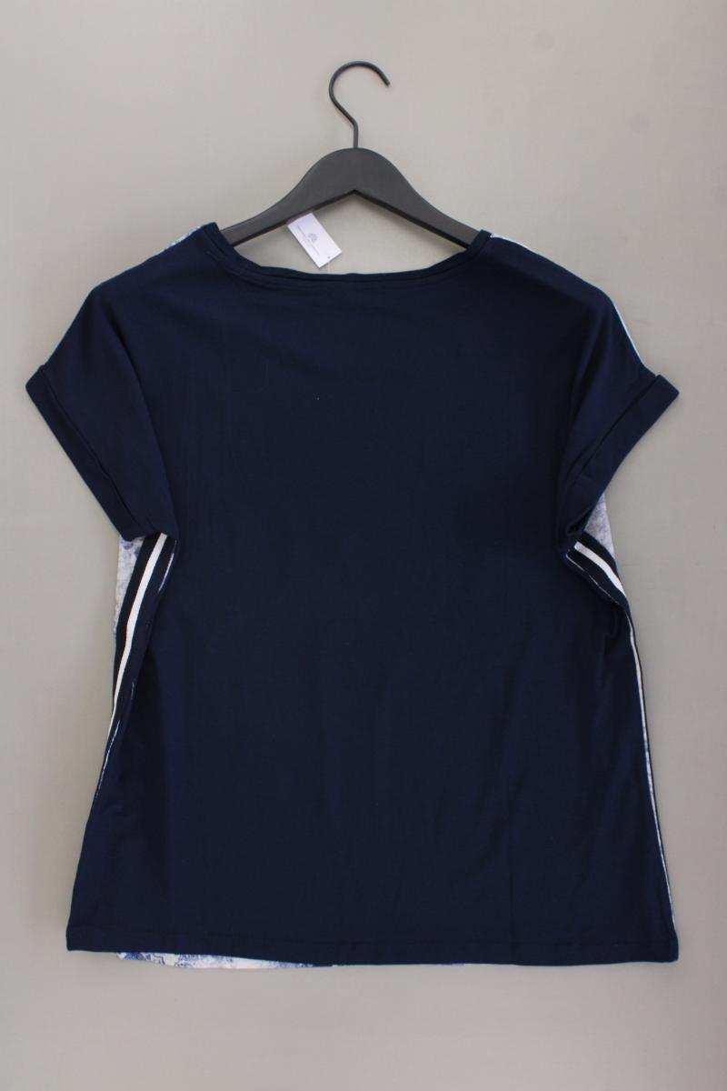 Aniston Kurzarmbluse Gr. 42 blau