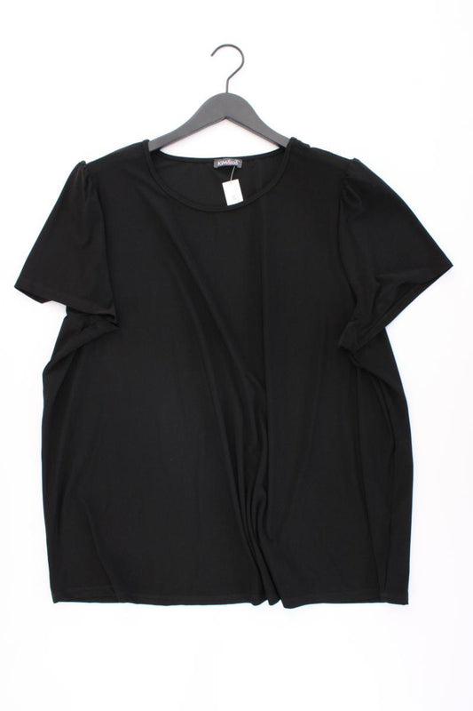 Kim & Co. T-Shirt Gr. XXL neuwertig Kurzarm schwarz aus Polyester
