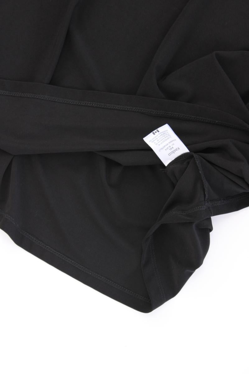 Kim & Co. T-Shirt Gr. XXL neuwertig Kurzarm schwarz aus Polyester