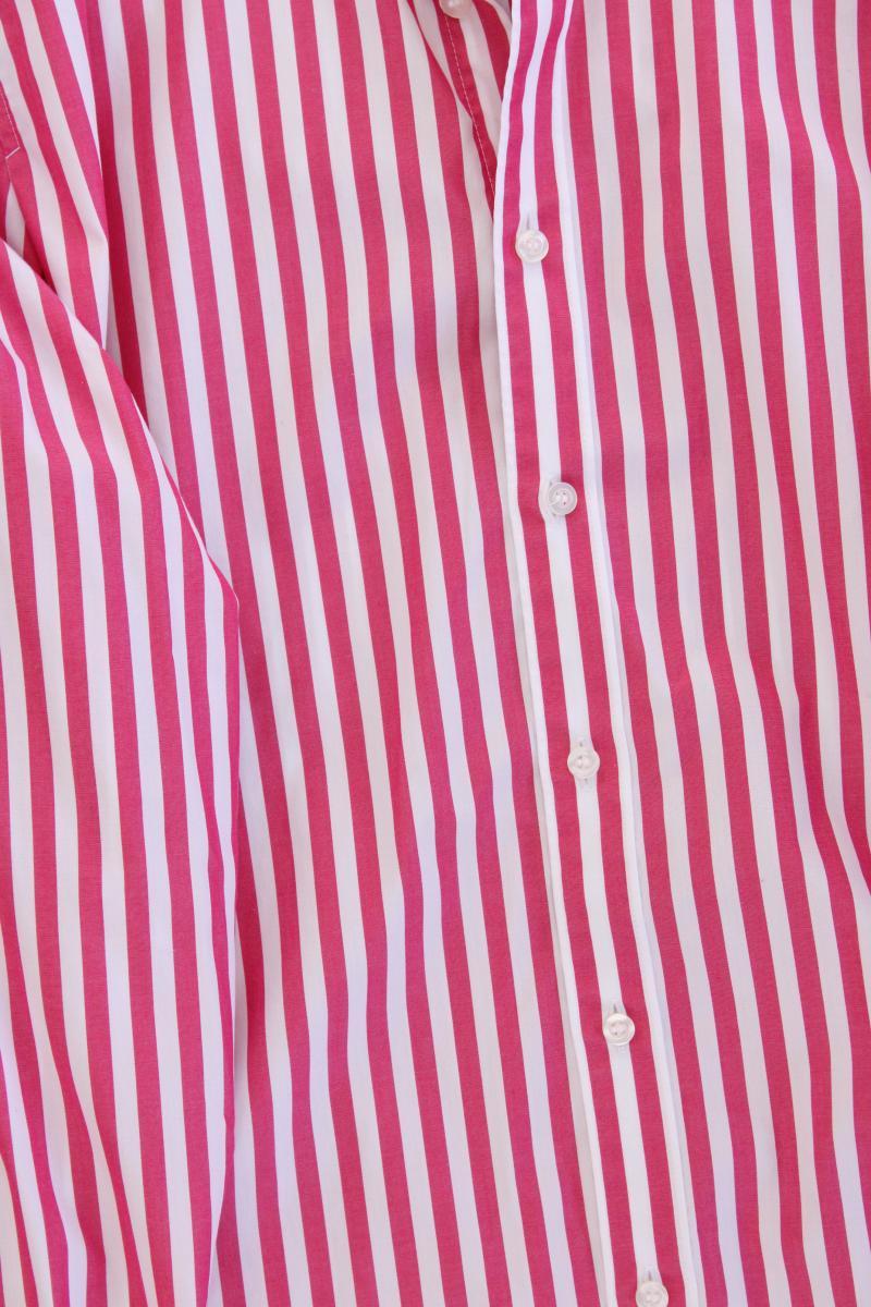 Olymp Langarmhemd für Herren Gr. Hemdgröße 41 gestreift neuwertig pink
