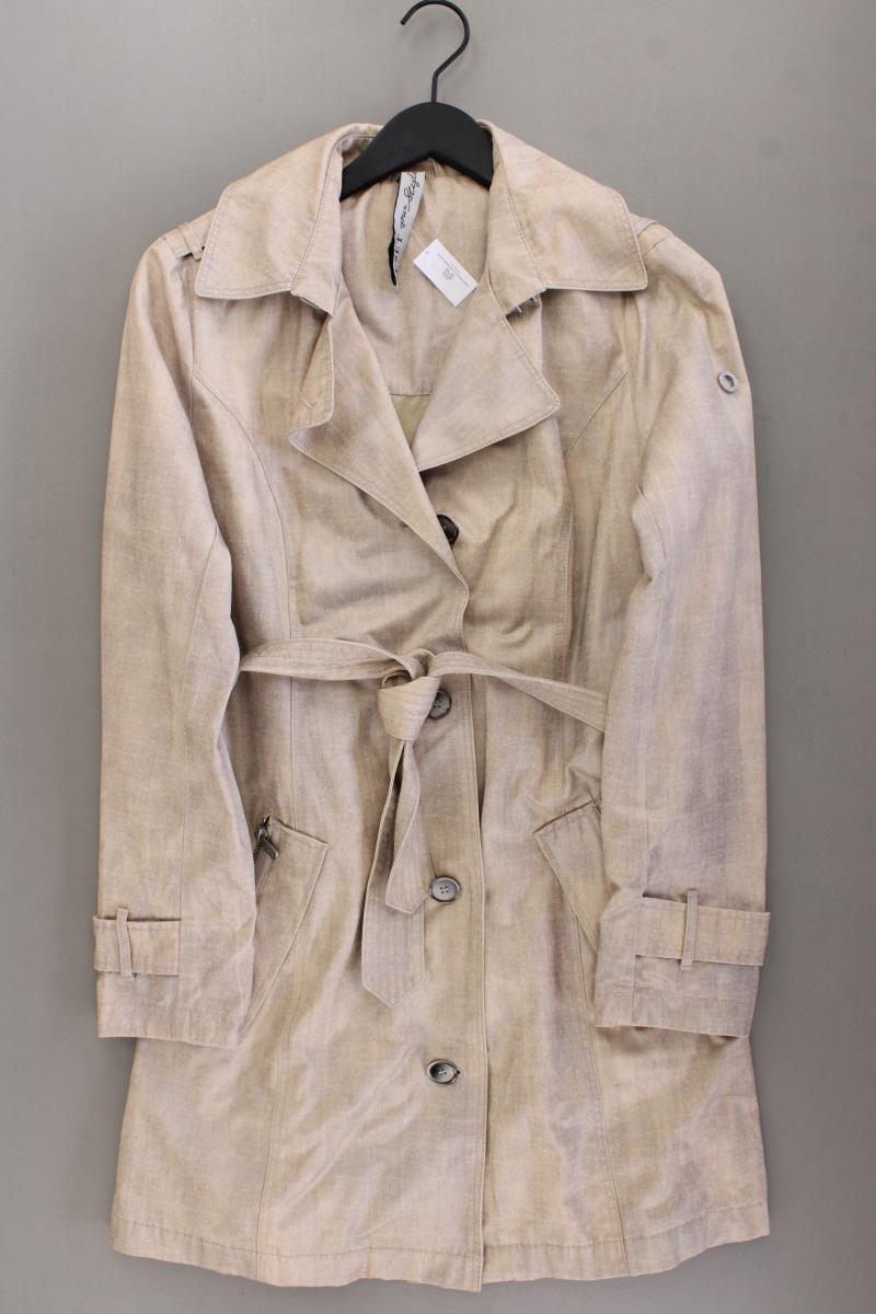 RESET Trenchcoat Gr. 40 creme aus Baumwolle