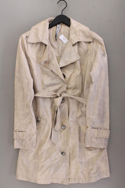 RESET Trenchcoat Gr. 40 creme aus Baumwolle