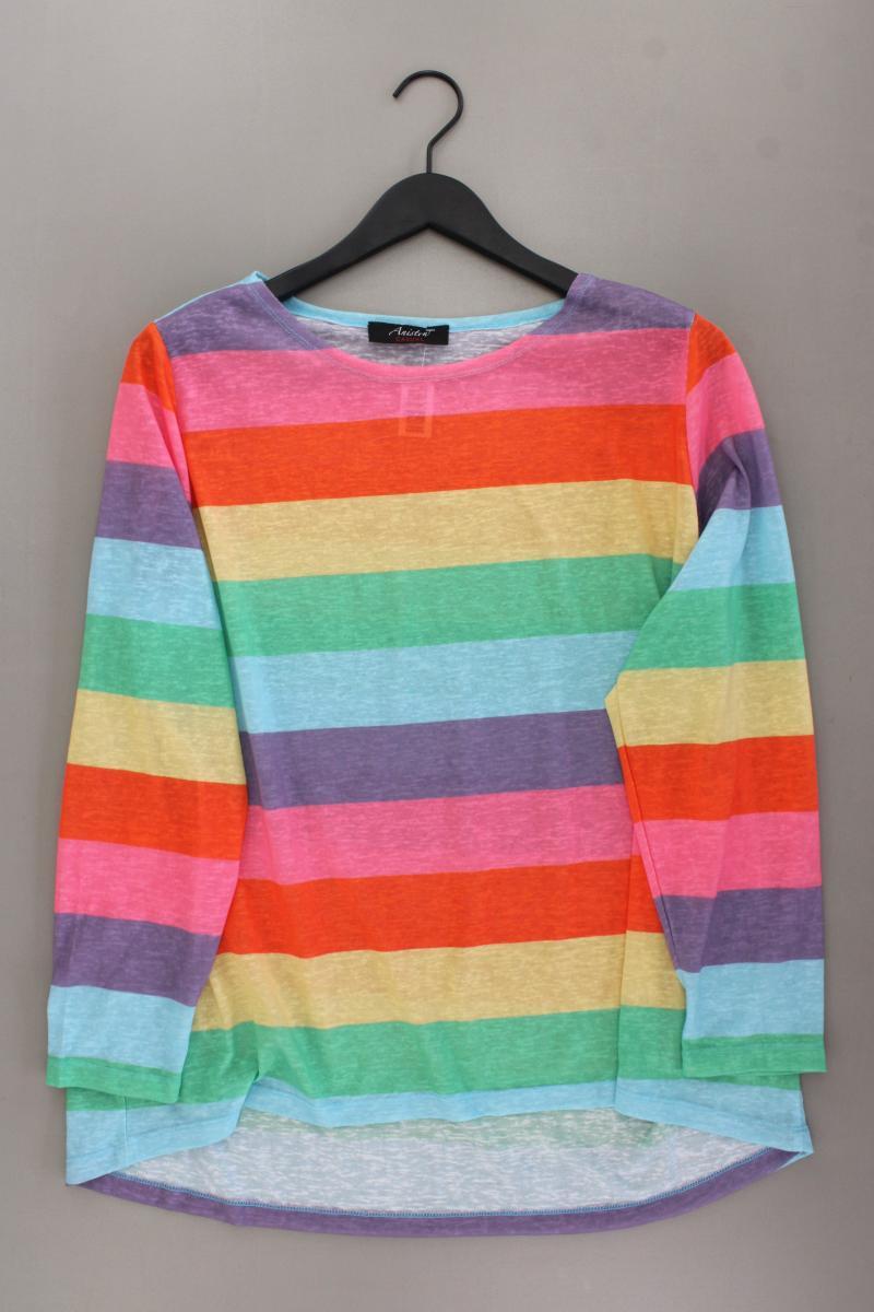 Aniston Langarmpullover Gr. 48 gestreift neuwertig mehrfarbig aus Polyester