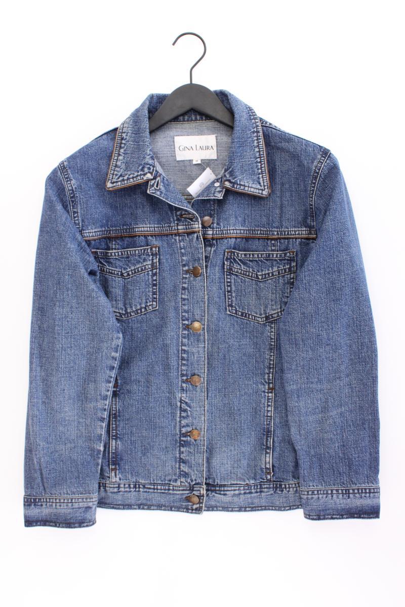 Gina Laura Jeansjacke Gr. M Vintage blau aus Baumwolle