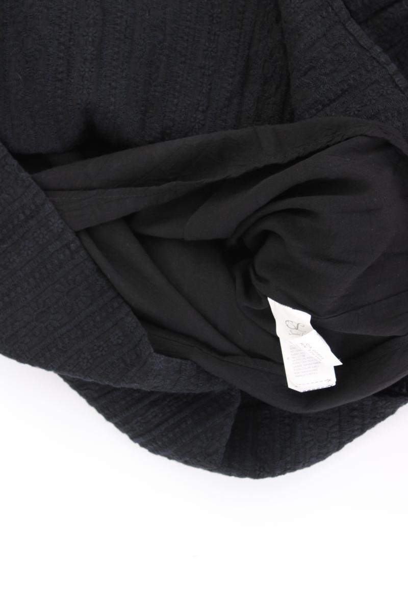 Smashed Lemons Midikleid Gr. 40 3/4 Ärmel schwarz aus Baumwolle