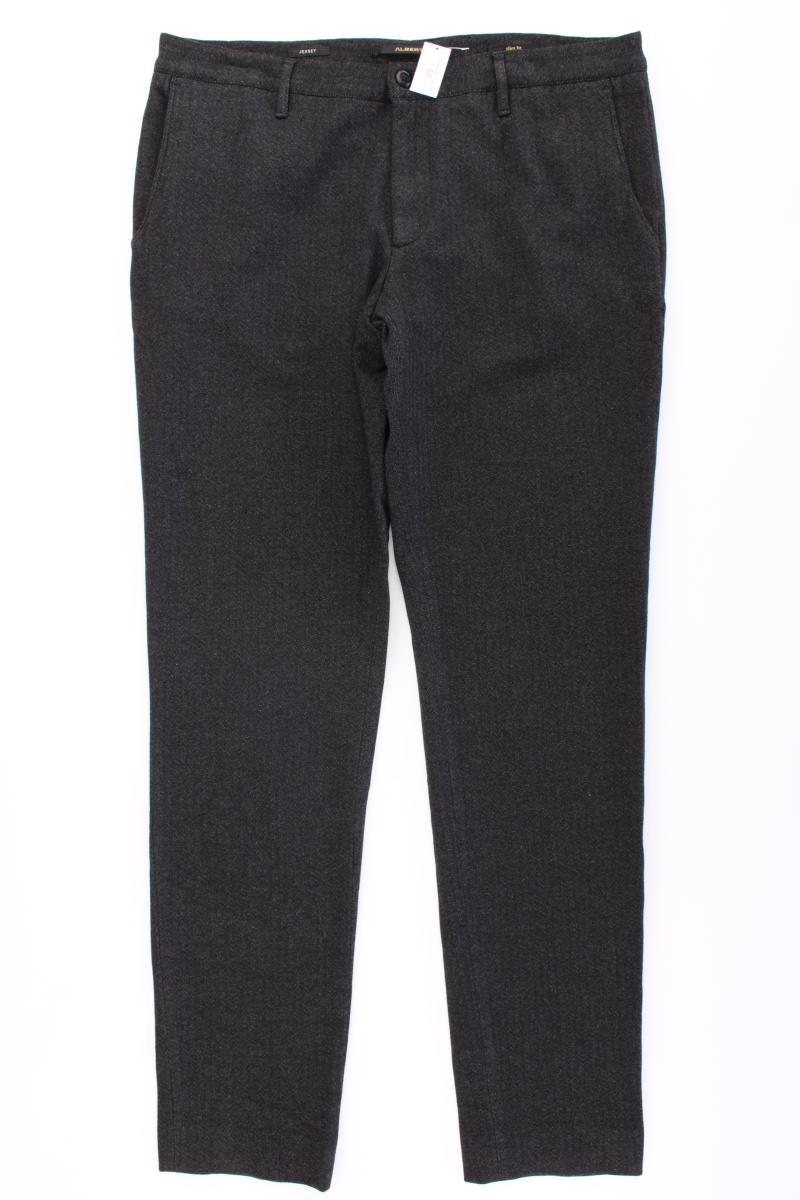 Alberto Hose für Herren Gr. W35/L34 grau aus Viskose