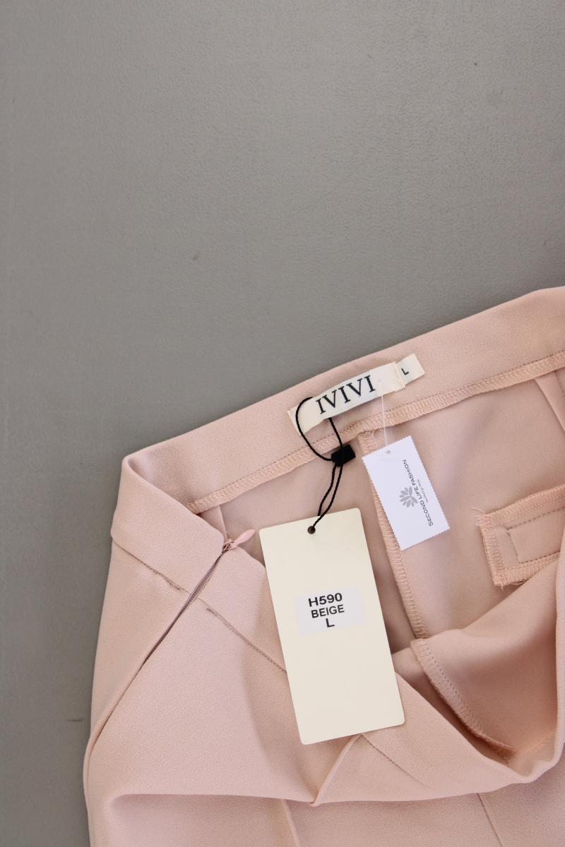IVIVI Stretchhose Gr. L neu mit Etikett creme aus Polyester