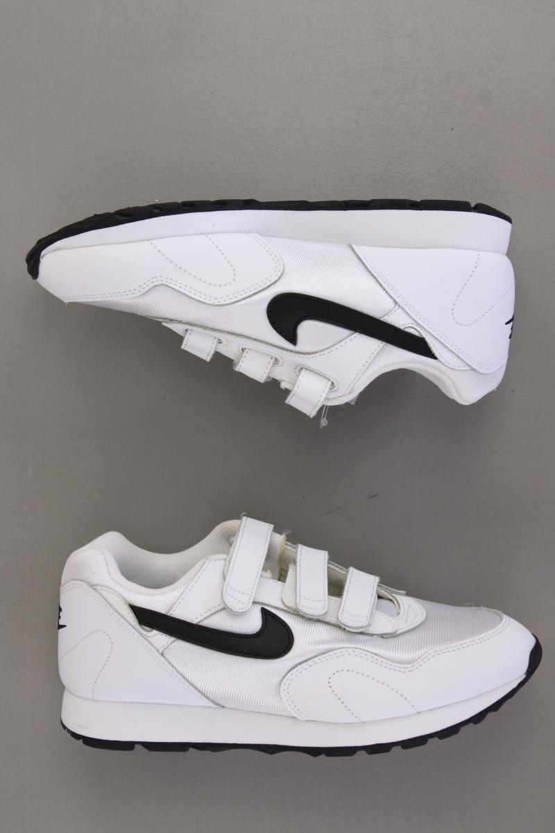 Nike Sneaker mit Klettverschluss Gr. 36,5 weiß