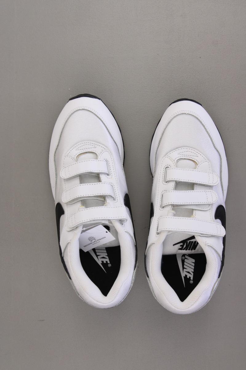 Nike Sneaker mit Klettverschluss Gr. 36,5 weiß