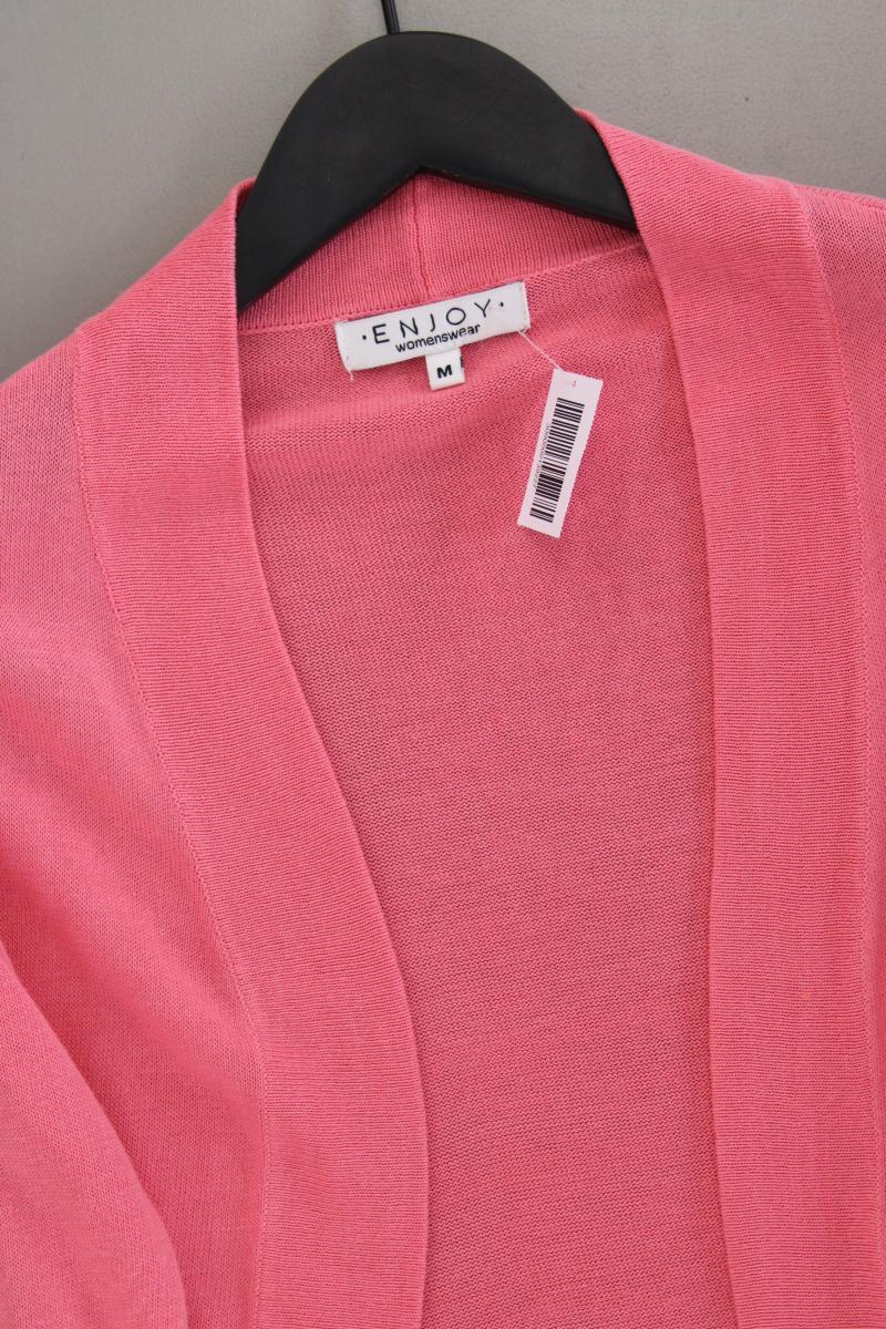 Enjoy Womenswear Strickjacke Gr. M Langarm pink aus Viskose