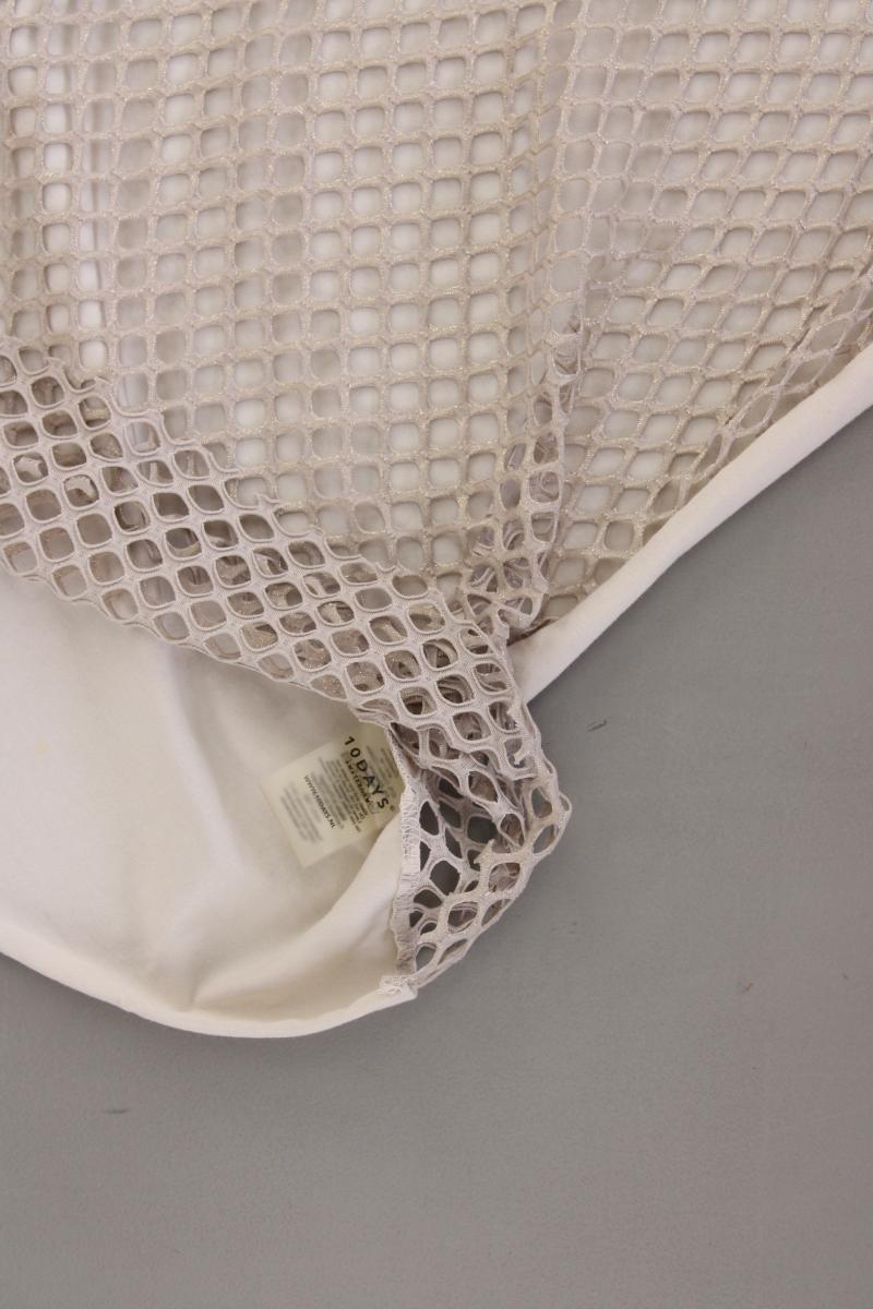 10DAYS Trägertop Gr. 38 creme aus Polyester