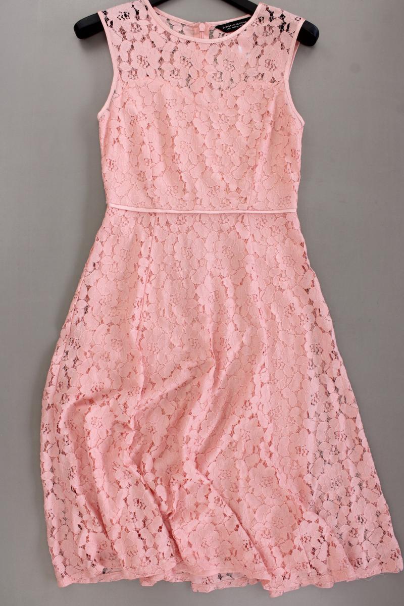 Dorothy Perkins Spitzenkleid Gr. 40 neuwertig Ärmellos rosa aus Nylon