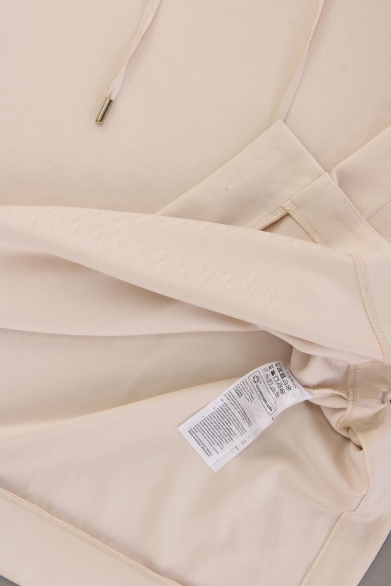 Esprit Kapuzenshirt Gr. XXL Kurzarm creme aus Viskose