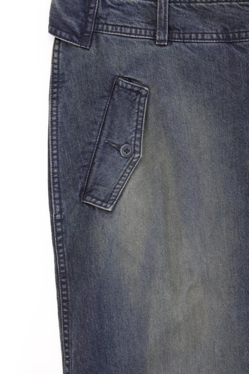 IKKS Jeansrock Gr. 42 blau aus Baumwolle