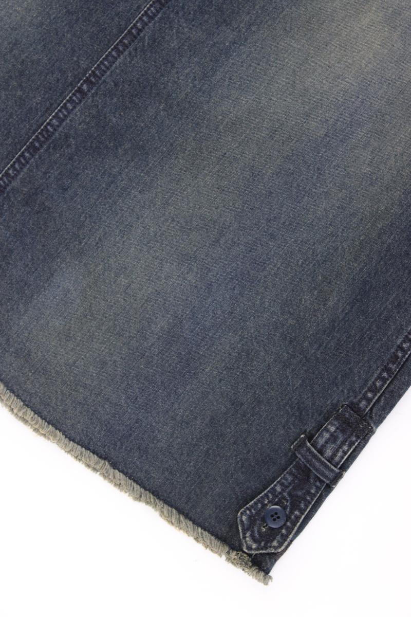 IKKS Jeansrock Gr. 42 blau aus Baumwolle