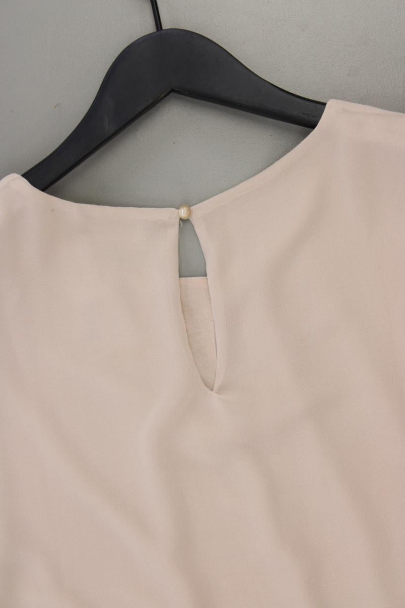 More&More Chiffonbluse Gr. 42 Ärmellos creme aus Polyester