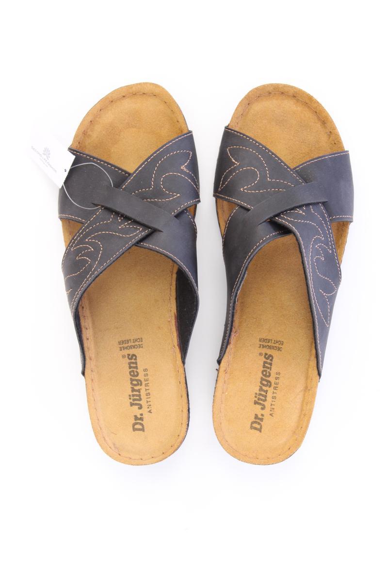 Dr. Jürgens Sandalen Gr. 40 neuwertig braun aus Kunstleder