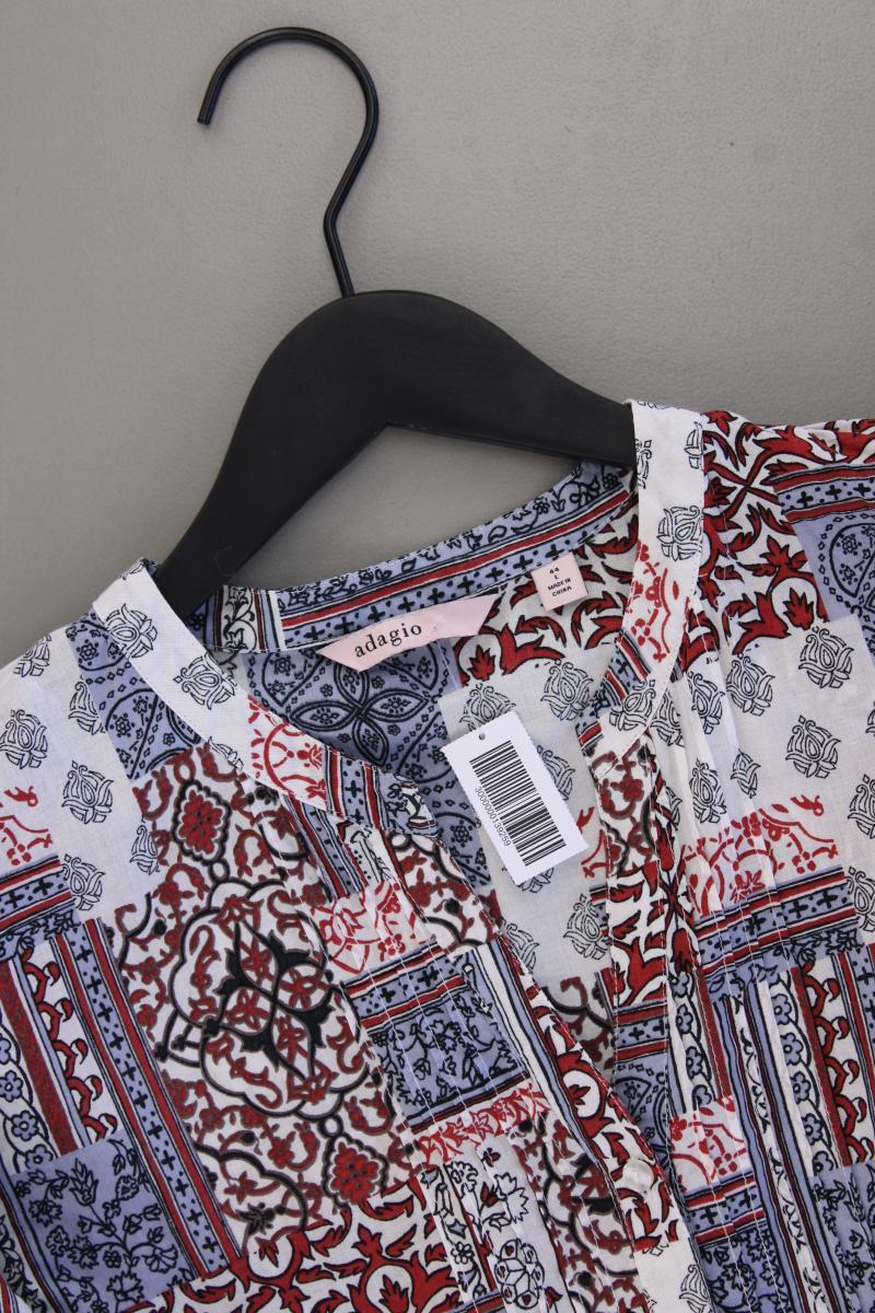 Adagio Classic Bluse Gr. 44 3/4 Ärmel mehrfarbig