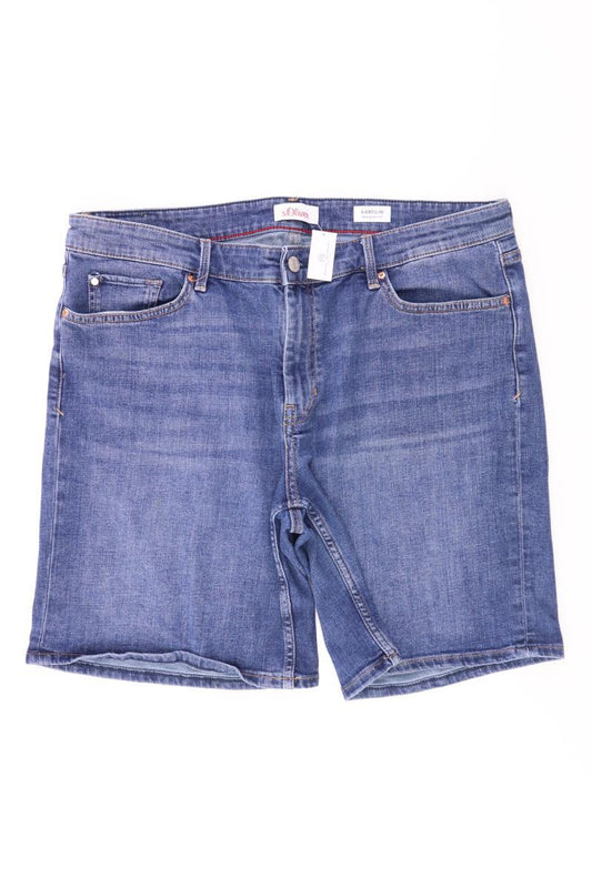 s.Oliver Jeansshorts Gr. 44 blau aus Baumwolle