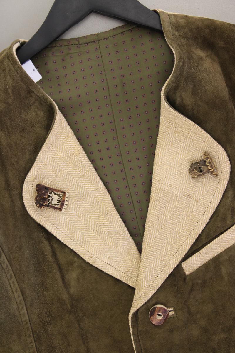 Trachtenweste Lederweste für Herren Gr. XL braun