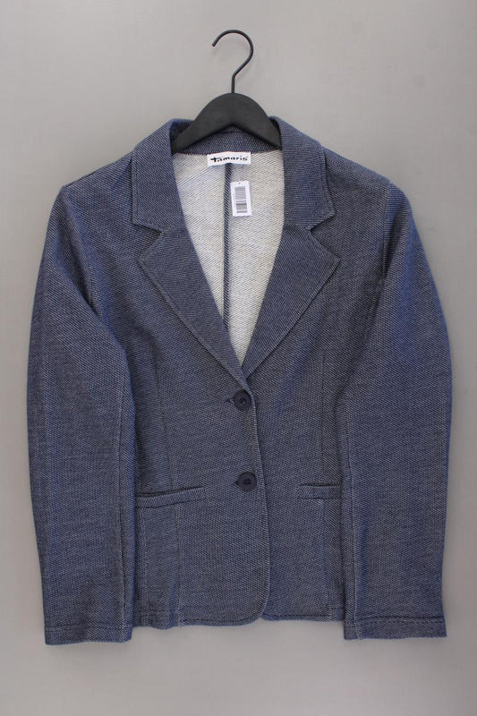 Tamaris Classic Blazer Gr. 42 blau aus Baumwolle