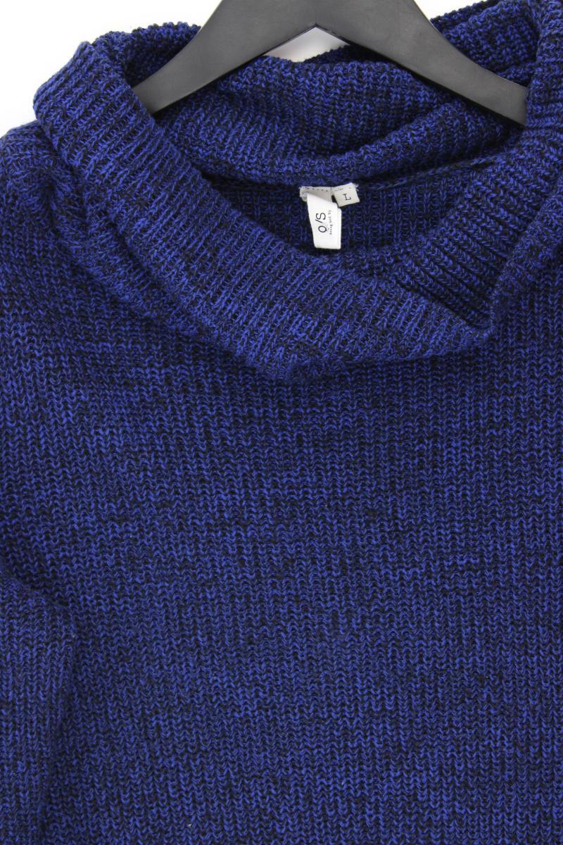 QS by s.Oliver Grobstrickpullover Gr. L blau