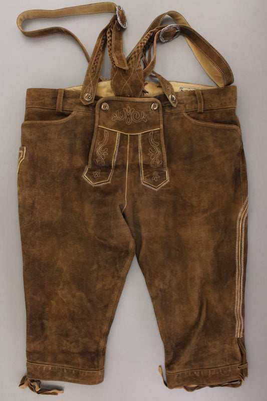Stockerpoint Lederhose Trachtenhose für Herren Gr. 60 braun