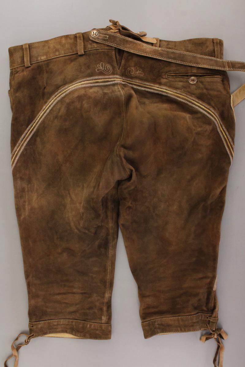 Stockerpoint Lederhose Trachtenhose für Herren Gr. 60 braun