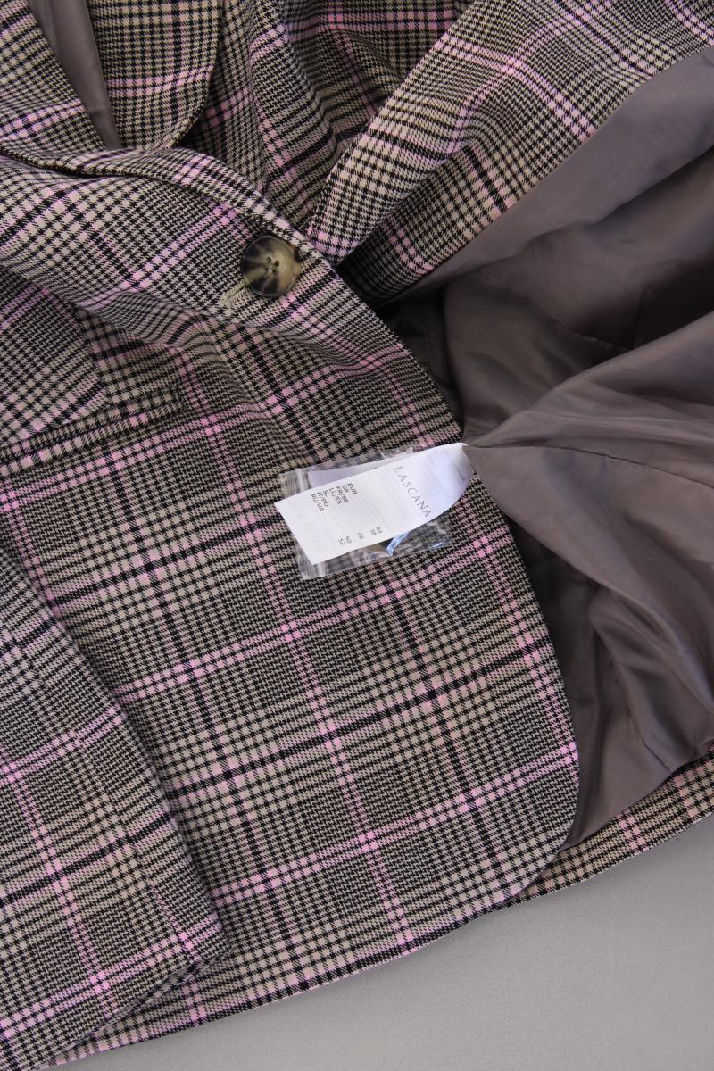Lascana Longblazer Gr. 44 kariert neu mit Etikett mehrfarbig aus Polyester