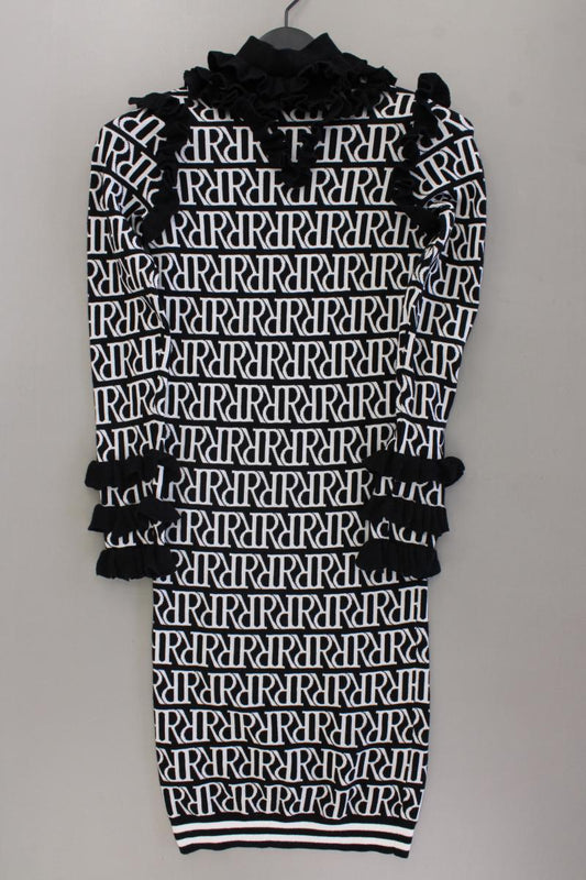 Reinders Strickkleid Gr. S Langarm schwarz aus Baumwolle