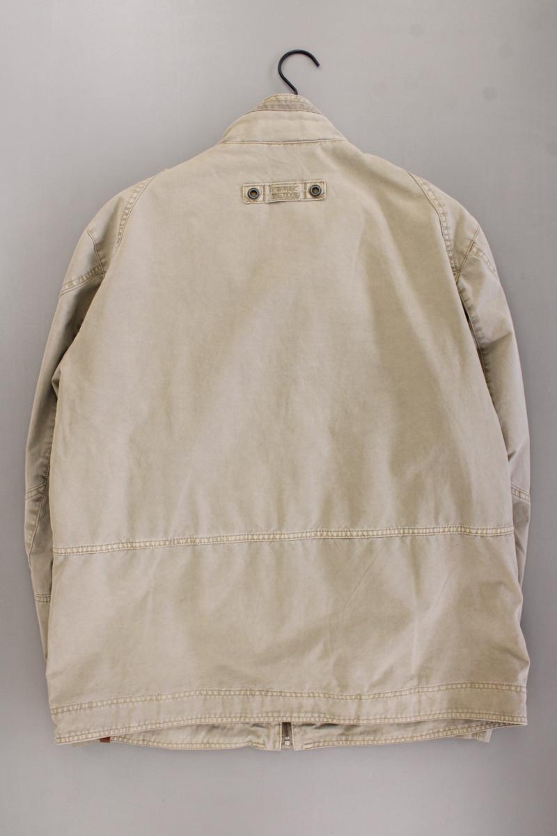 camel active Übergangsjacke für Herren Gr. 58 creme aus Baumwolle
