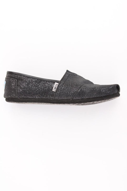 Toms Loafers mit Glitzer Gr. 40 schwarz