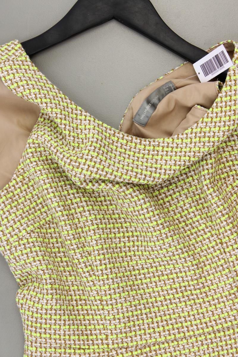 Hallhuber Donna Bleistiftkleid Gr. 34 neuwertig Ärmellos grün aus Polyester