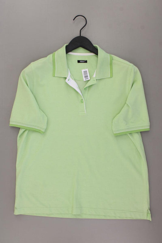 Walbusch Poloshirt Gr. 44 Kurzarm grün aus Baumwolle