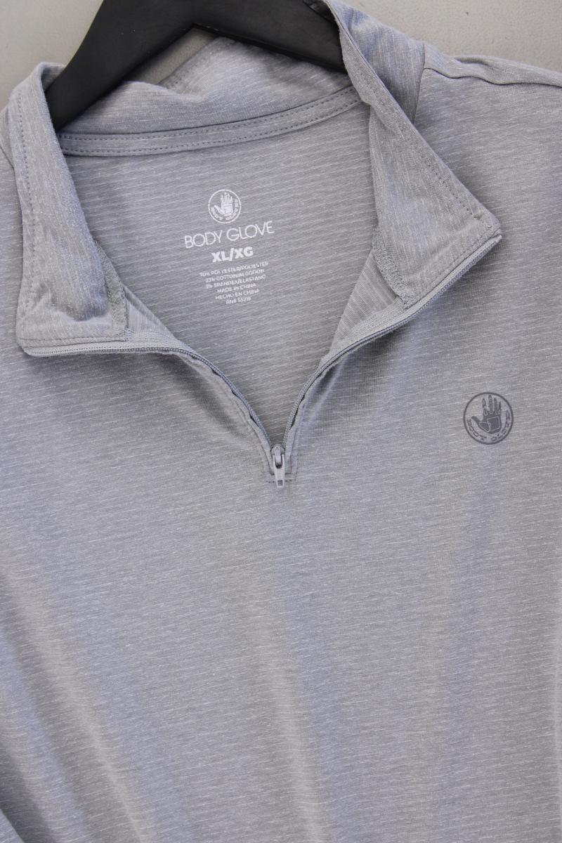 Body Glove Longsleeve-Shirt für Herren Gr. XL Langarm grau aus Polyester