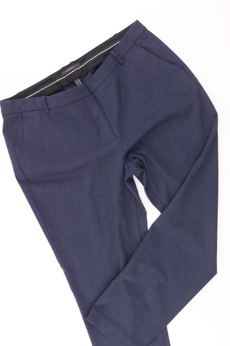 Esprit Anzughose Gr. 44 blau aus Polyester